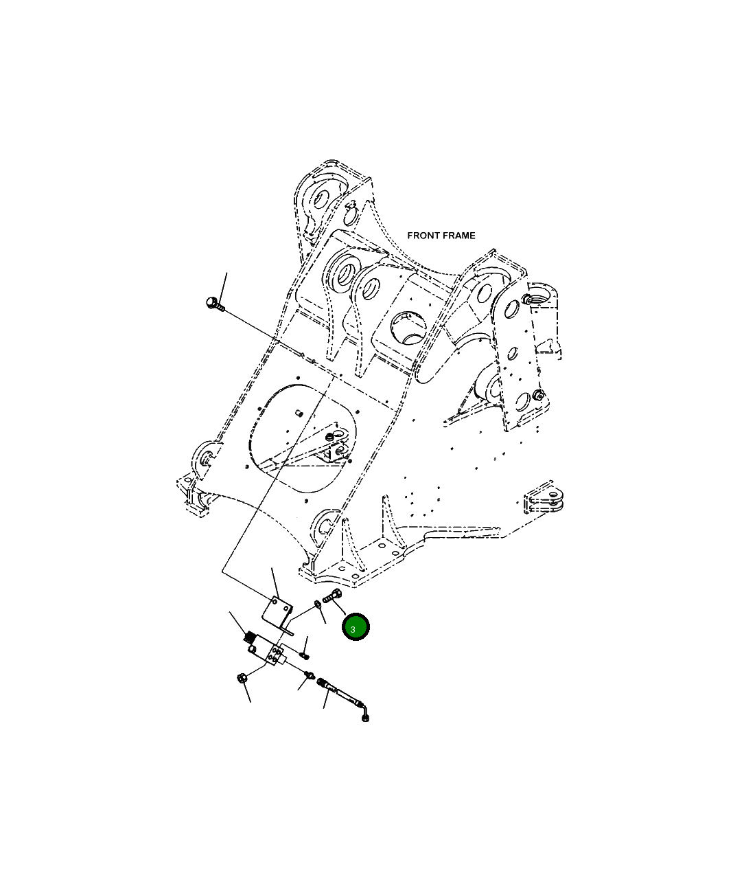 Болт 25678R1 Komatsu