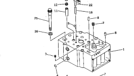Гайка CU203131 Komatsu