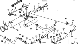 Кран MK539-021 Komatsu