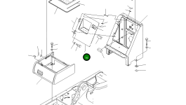 Крышка 21M-54-22421 Komatsu