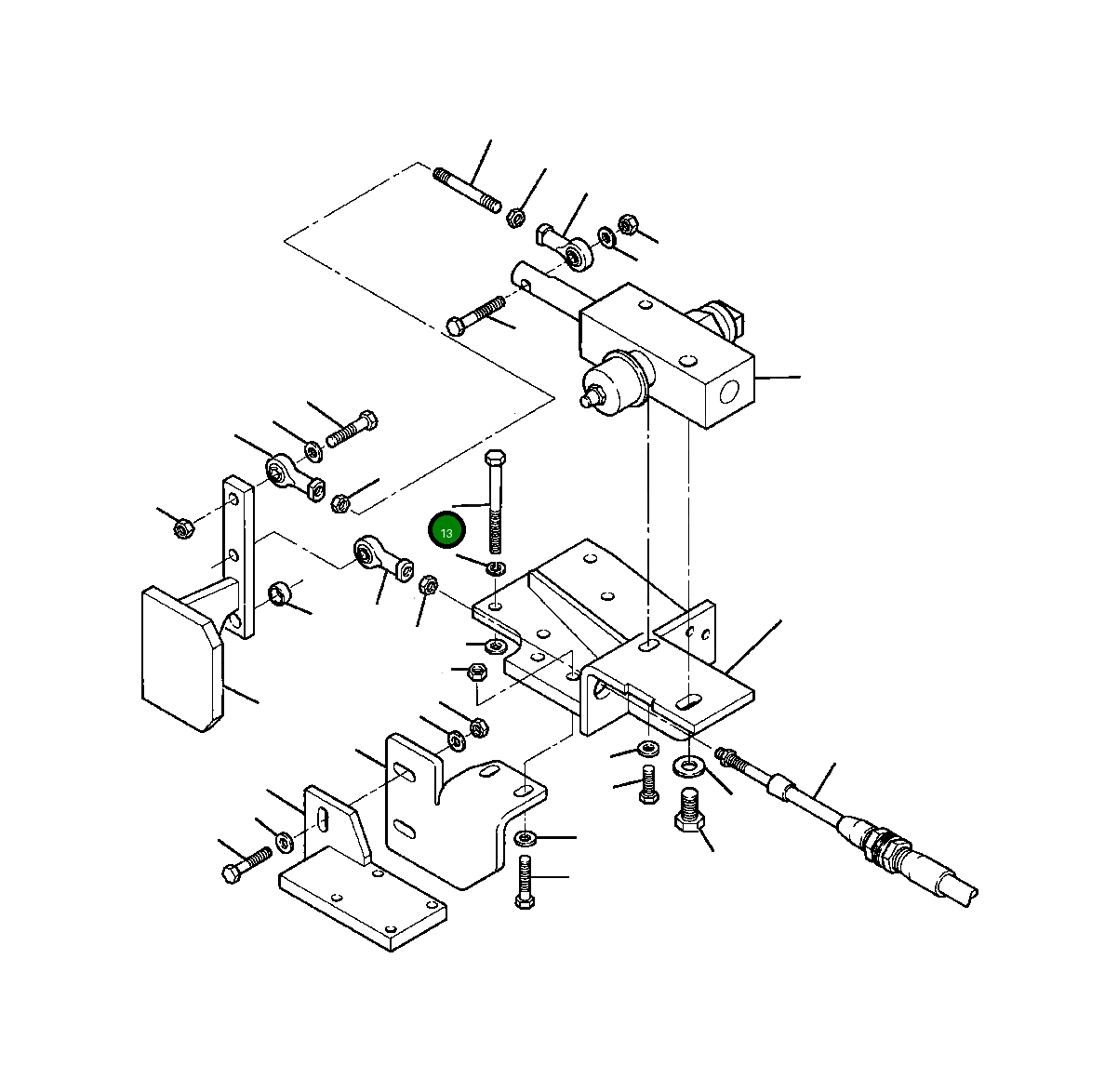 Болт 26 569 R1 Komatsu