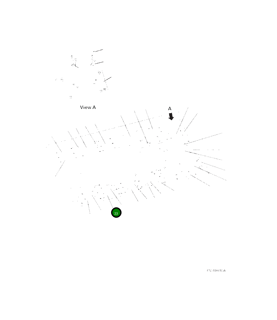 Крышка 208-54-A2250 Komatsu