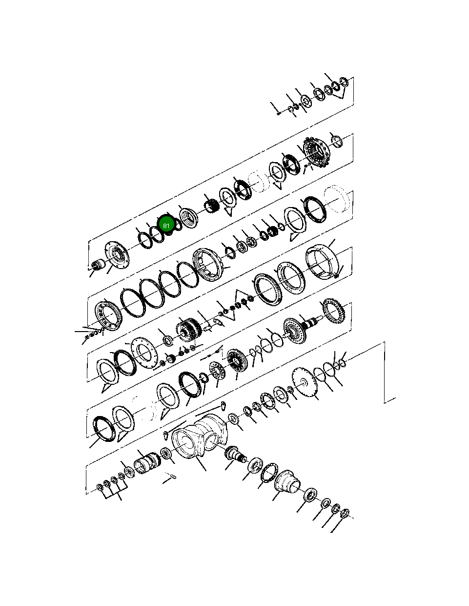 Кольцо уплотнительное (O-Ring) 731 090 C1 Komatsu