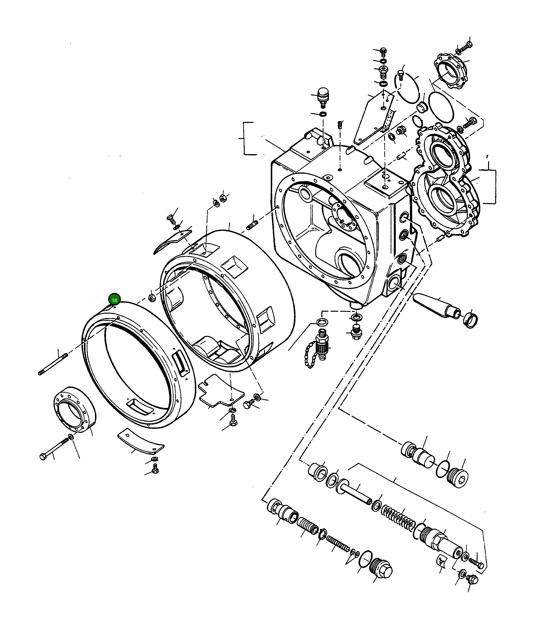 Кольцо 4401515M1 Komatsu
