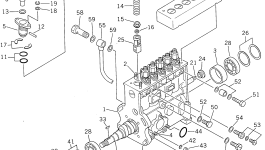 Крышка DK134416-1500 Komatsu