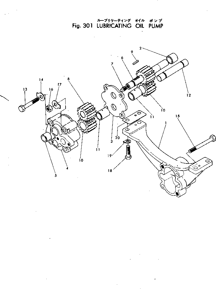Болт 6101-51-1160  Komatsu