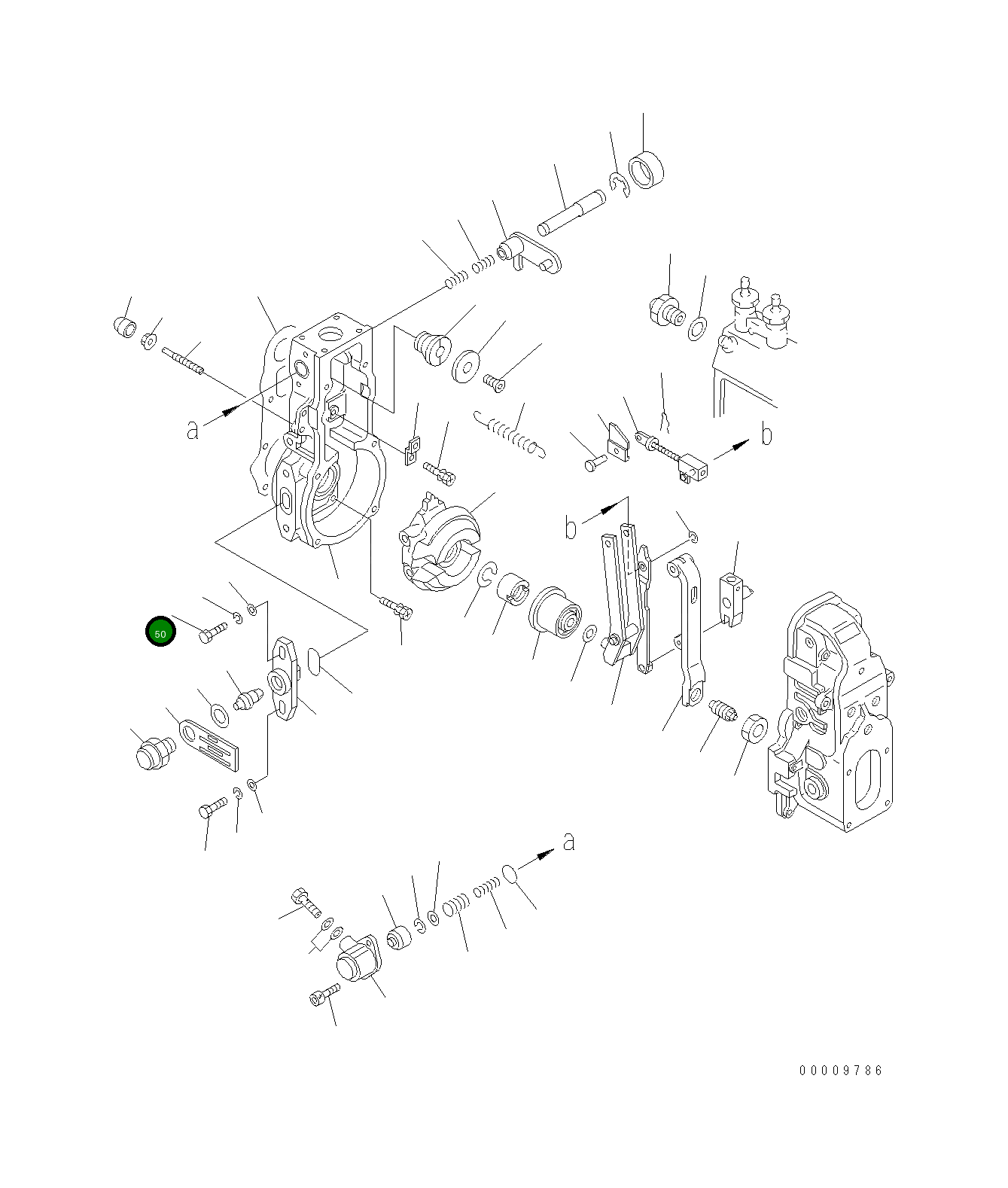 Болт DK154620-47  Komatsu