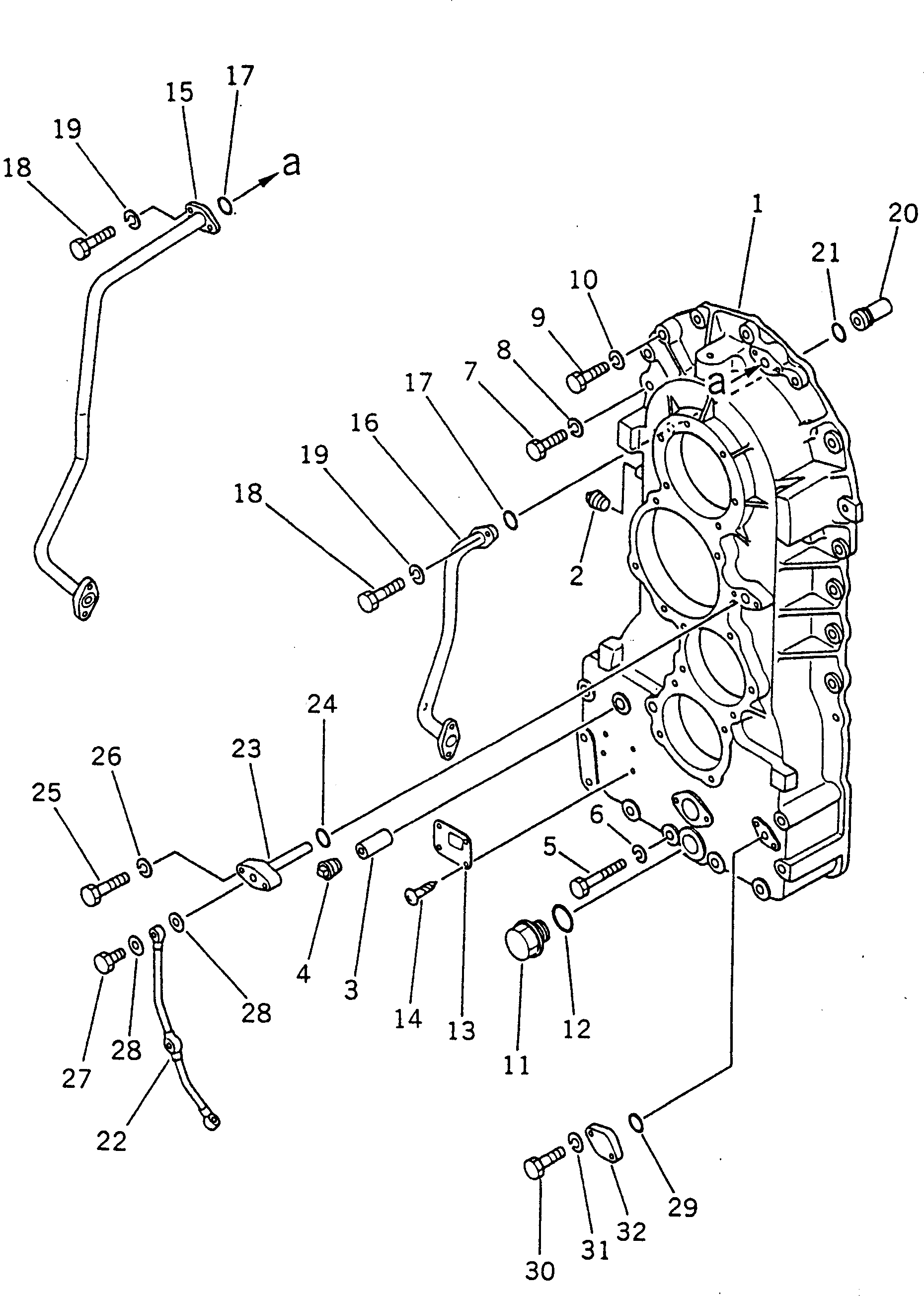 Болт 07206-01014 Komatsu