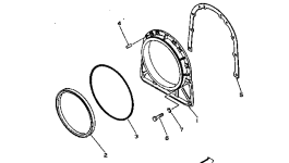 Кольцо уплотнительное (O-Ring) CU119878 Komatsu