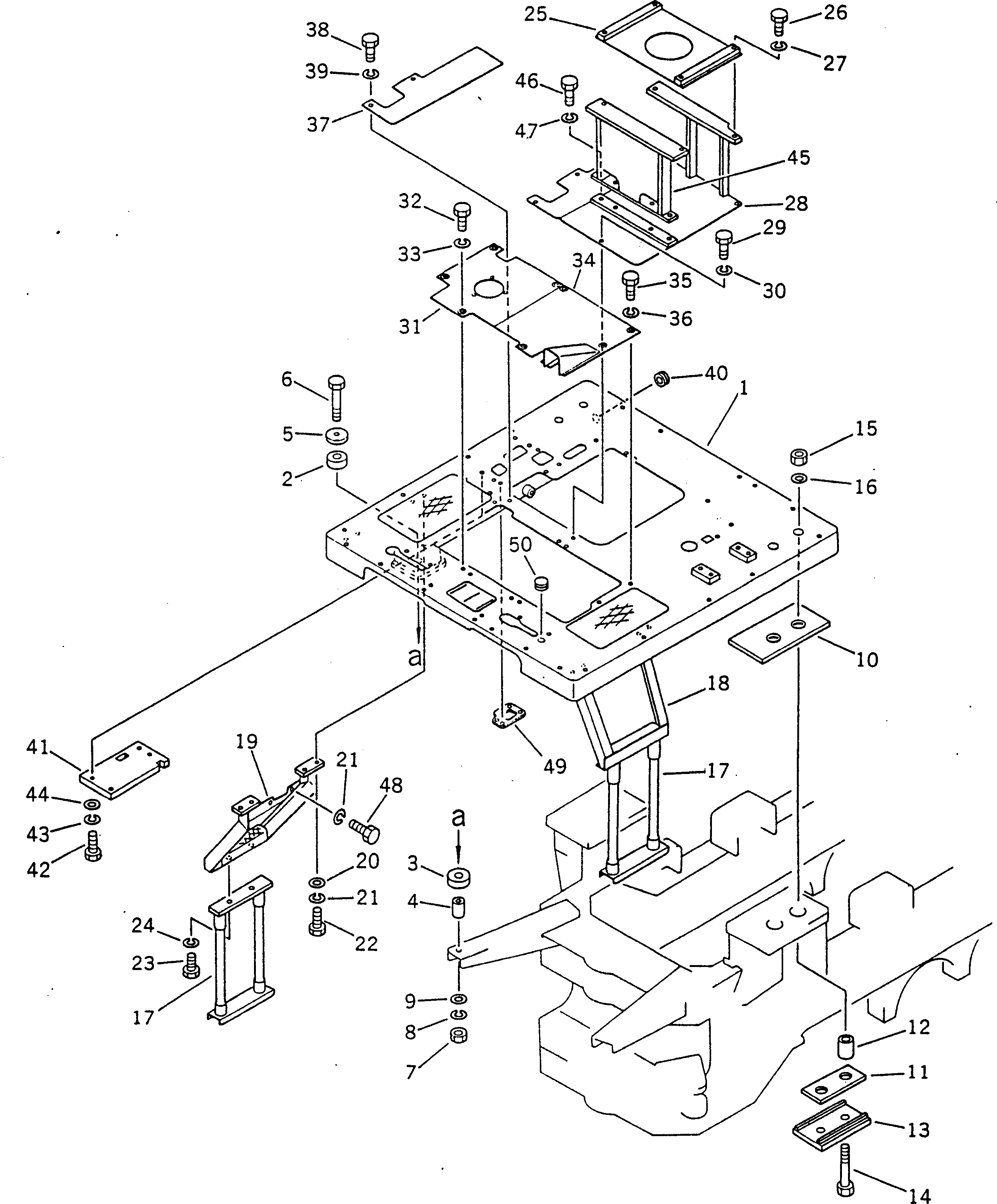 Болт 01011-83035 Komatsu