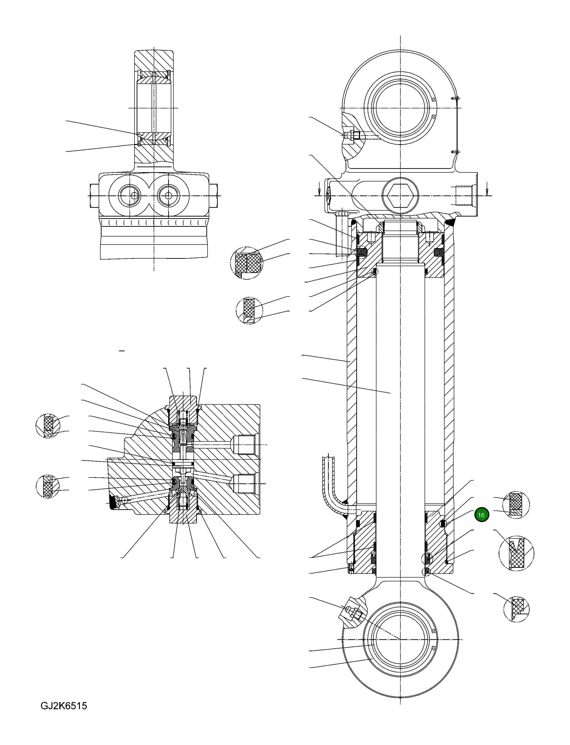 Кольцо 20E-61-31240 Komatsu
