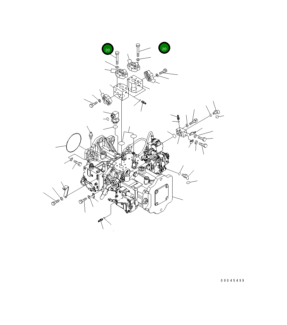 Болт 209-62-41270 Komatsu