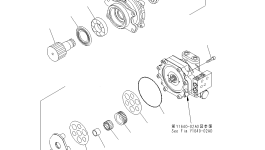 Кольцо FUFZD8239528  Komatsu