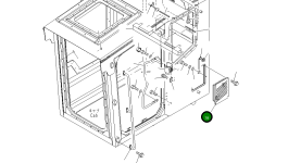 Крышка 207-54-89390 Komatsu