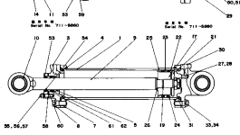 Сиденье 130-60-91131 Komatsu