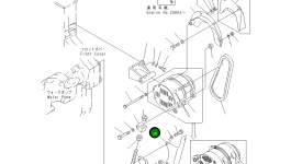 Крышка 6162-83-6490 Komatsu