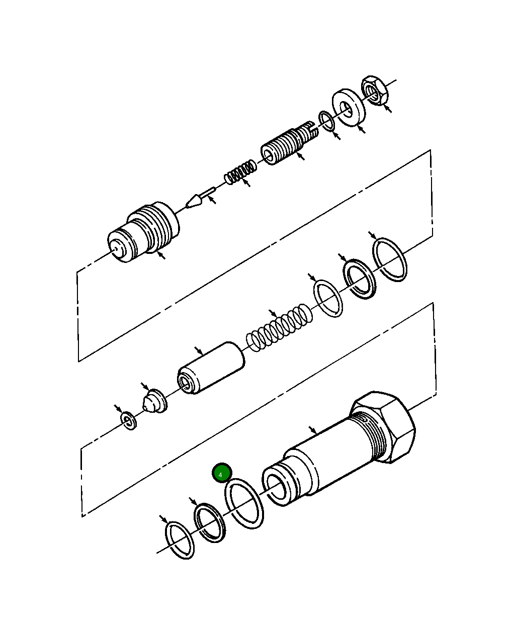 Кольцо уплотнительное (O-Ring) 669 588 R1 Komatsu