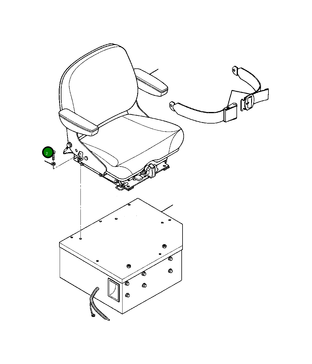 Болт 60 365 H1 Komatsu