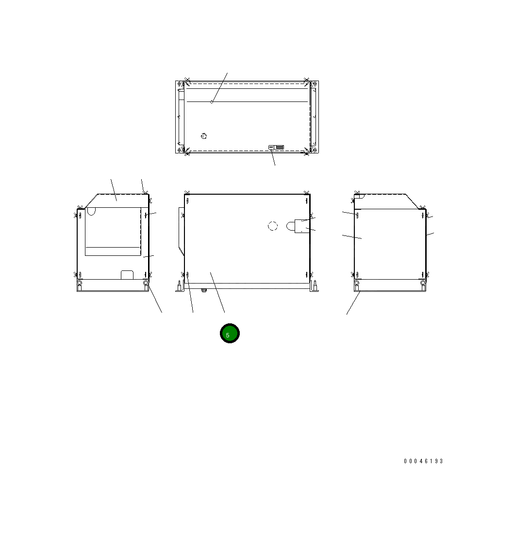 Крышка 6240-71-9120 Komatsu