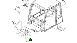 Крышка 56D-54-24912 Komatsu