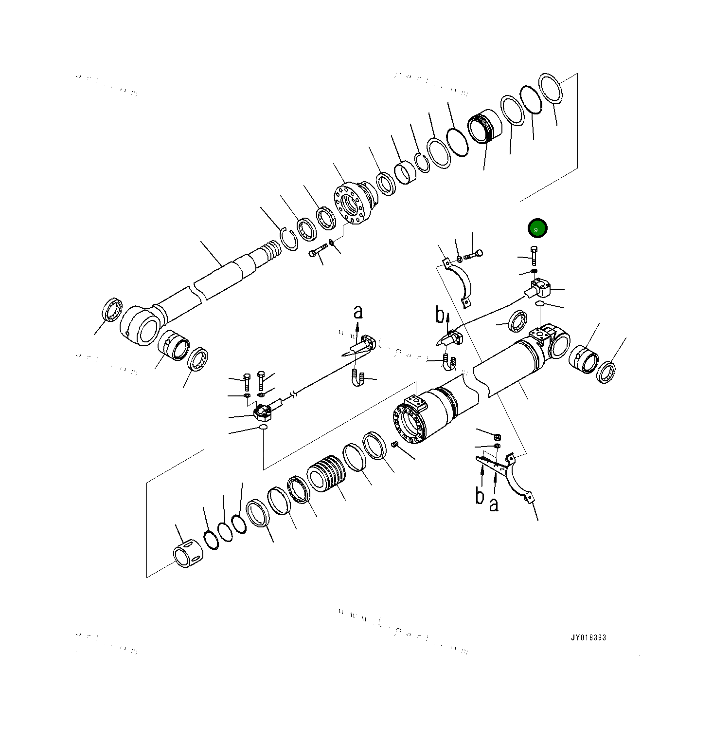 Кольцо уплотнительное (O-Ring) 07000B5110 Komatsu