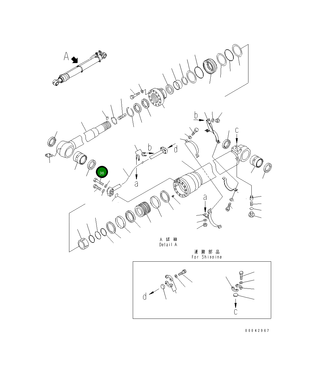 Болт 07372-51060 Komatsu