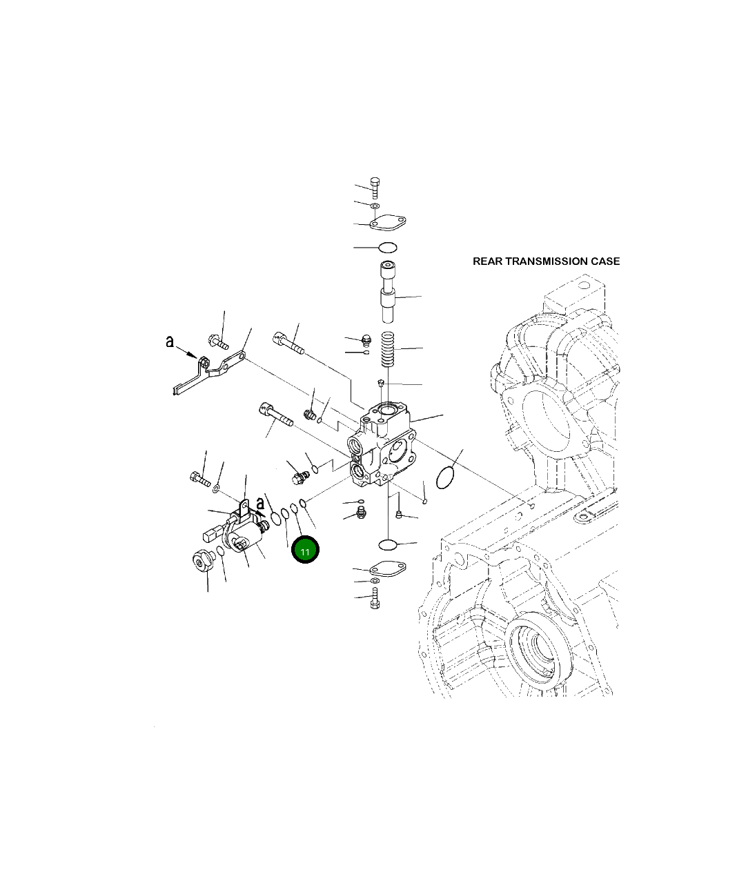 Кольцо уплотнительное (O-Ring) 07000-E2014 Komatsu