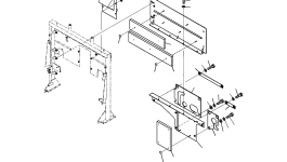 Крышка 423-54-57120 Komatsu