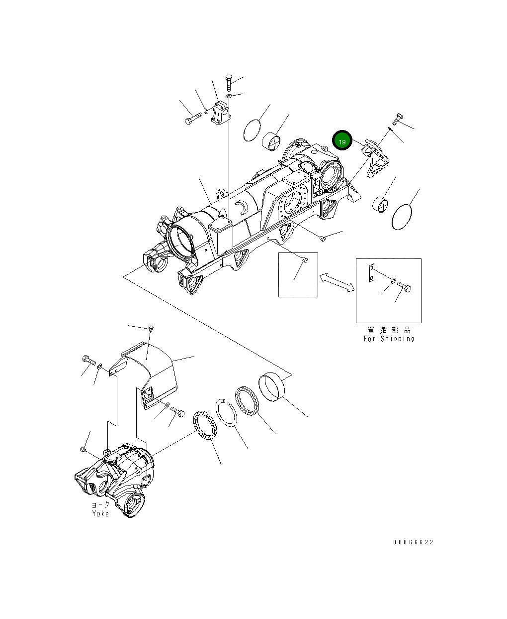 Крышка 198-30-69871  Komatsu