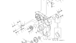 Крышка 195-13-84350 Komatsu