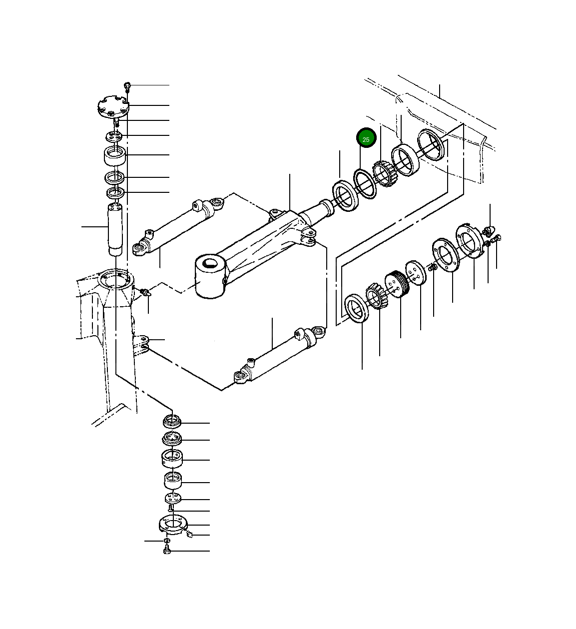 Кольцо уплотнительное (O-Ring) 48 514  Komatsu