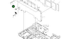 Болт 01017-51200 Komatsu