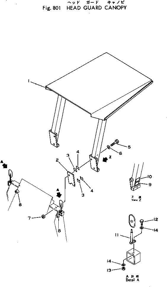 Болт 382-025918-1  Komatsu