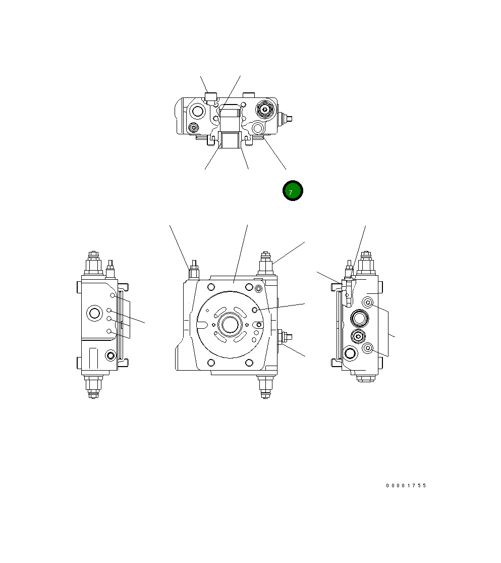 Кольцо уплотнительное (O-Ring) UC1303046816 Komatsu
