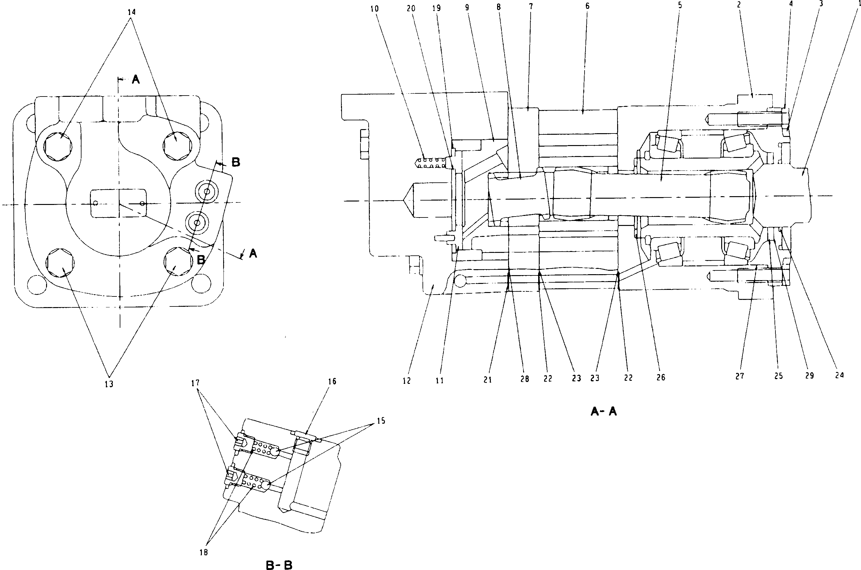 Болт ST14409-007  Komatsu