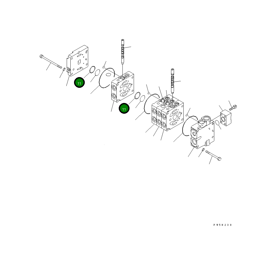 Кольцо 723-11-19150  Komatsu
