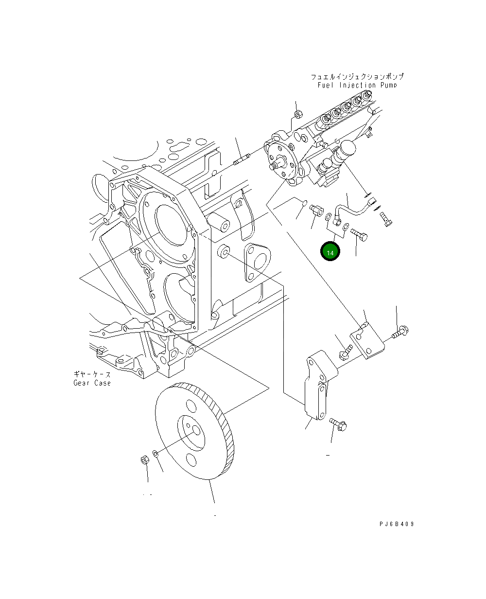 Кольцо 6731-71-5860 Komatsu