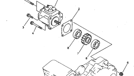 Шестерня YM119660-26200 Komatsu