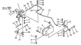 Шланг 22W-54-14670 Komatsu