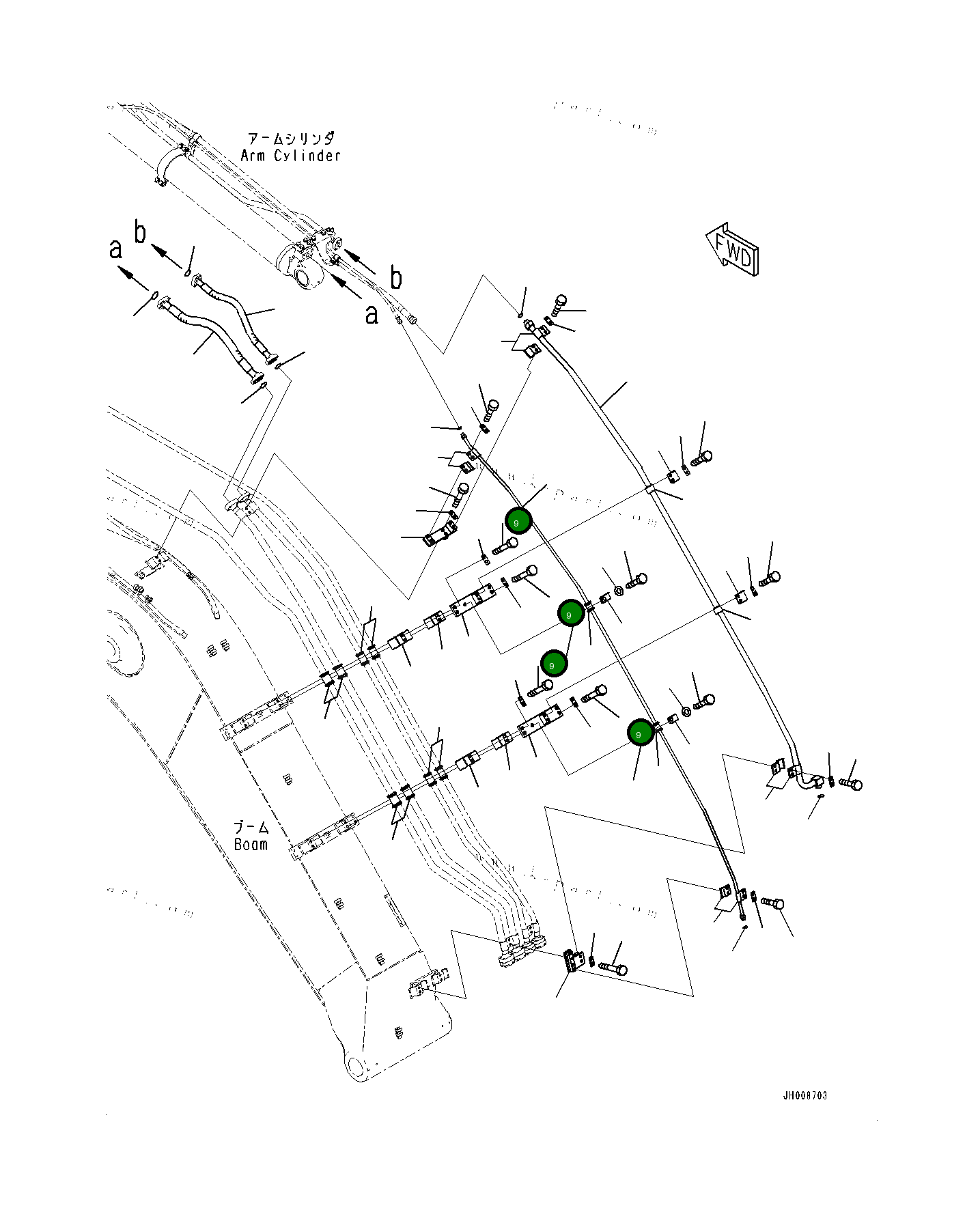 Болт 0101081285 Komatsu