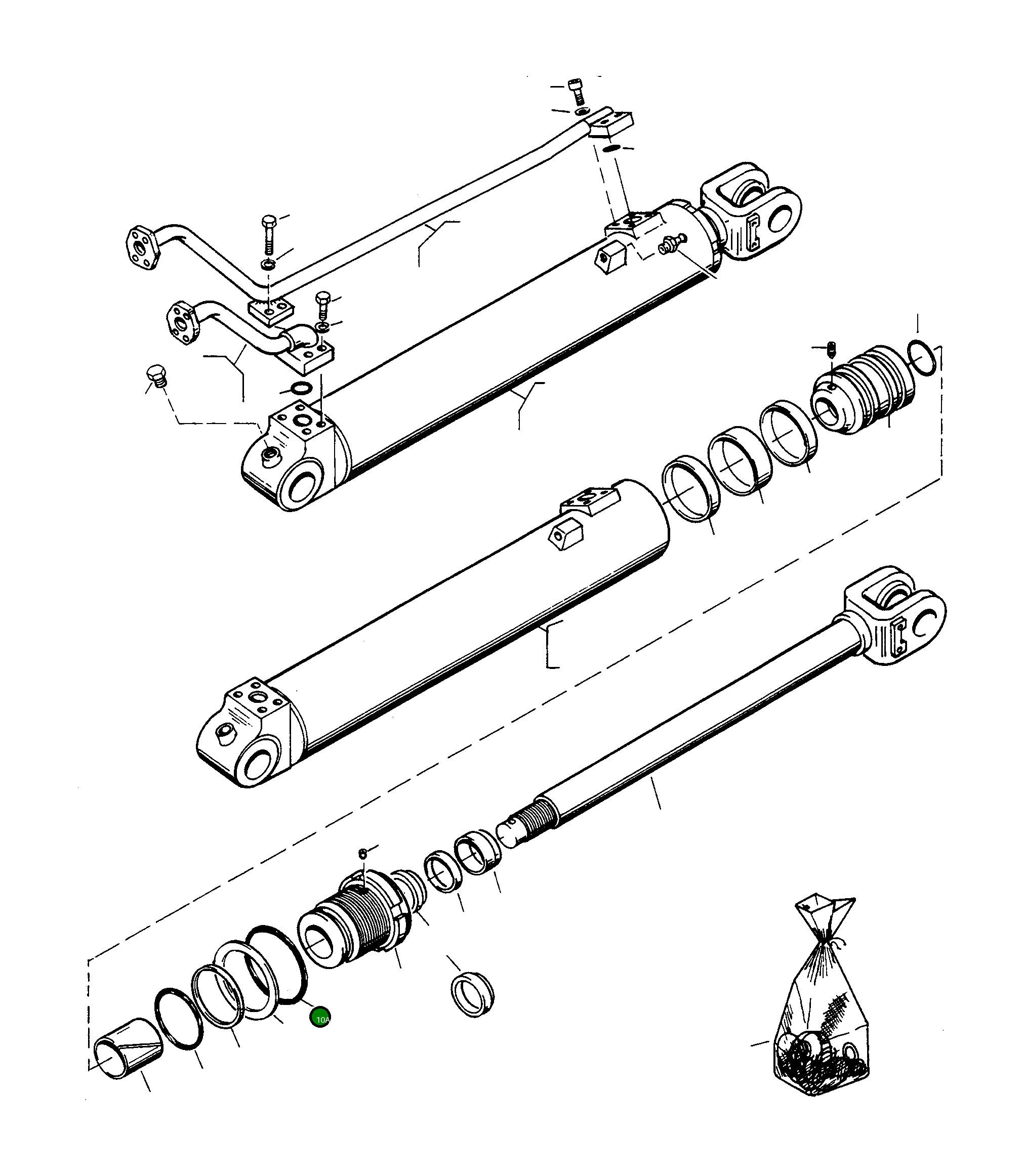 Кольцо уплотнительное (O-Ring) 4917613M1 Komatsu