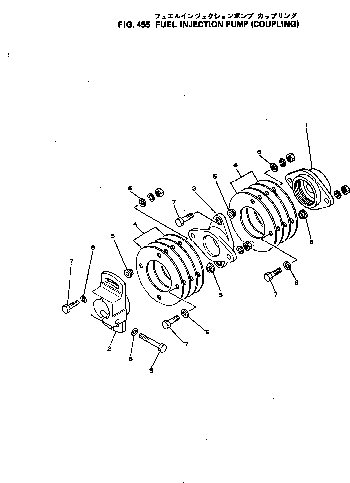 Болт ND949040-4600  Komatsu