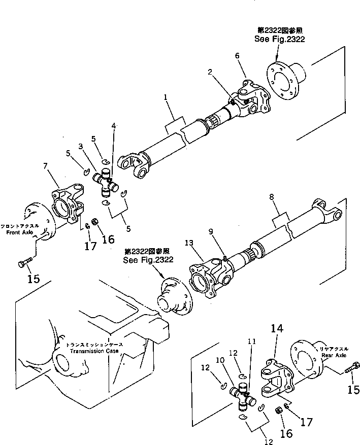 Кольцо KUSNR302X15C  Komatsu