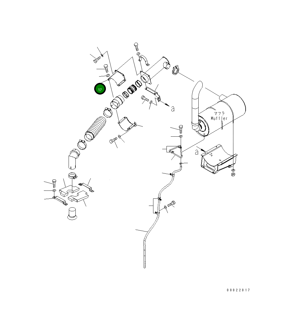 Крышка 416-S06-4270  Komatsu