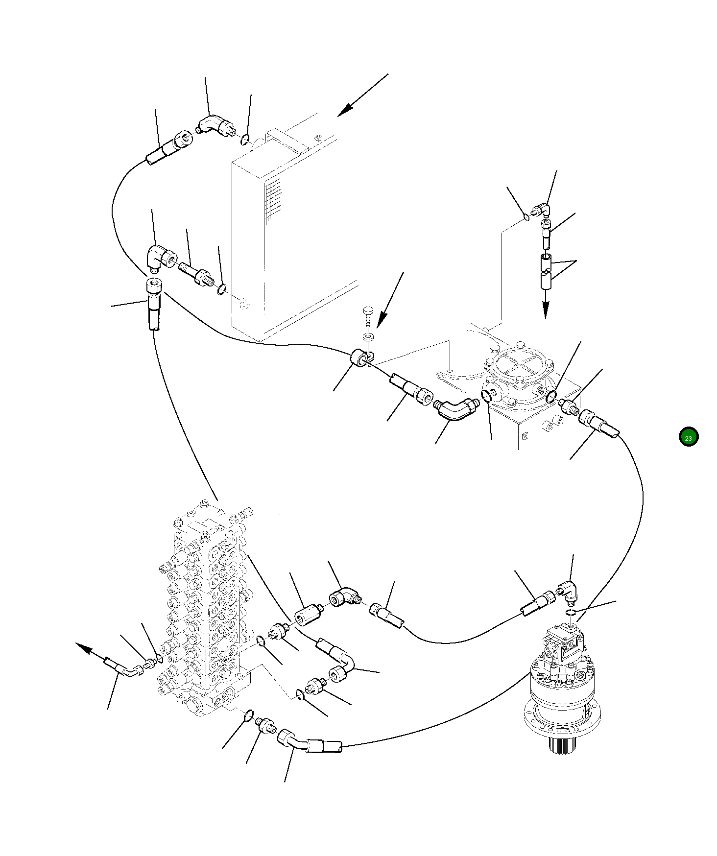 Кольцо уплотнительное (O-Ring) 21D-09-69820 Komatsu