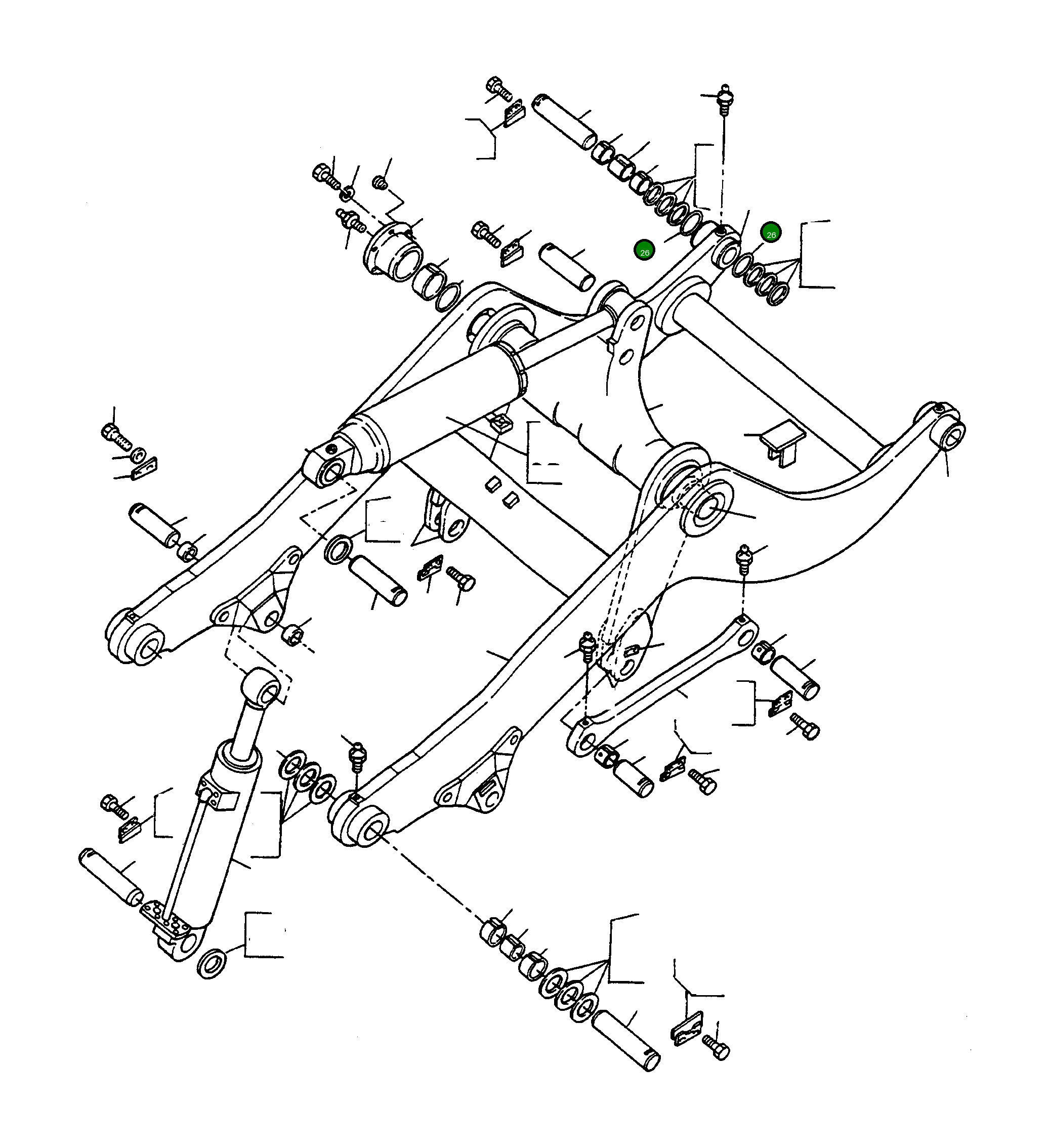Кольцо уплотнительное (O-Ring) 1444708X1 Komatsu
