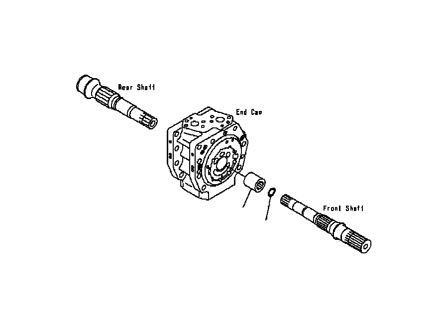 Кольцо 708-2E-12140 Komatsu