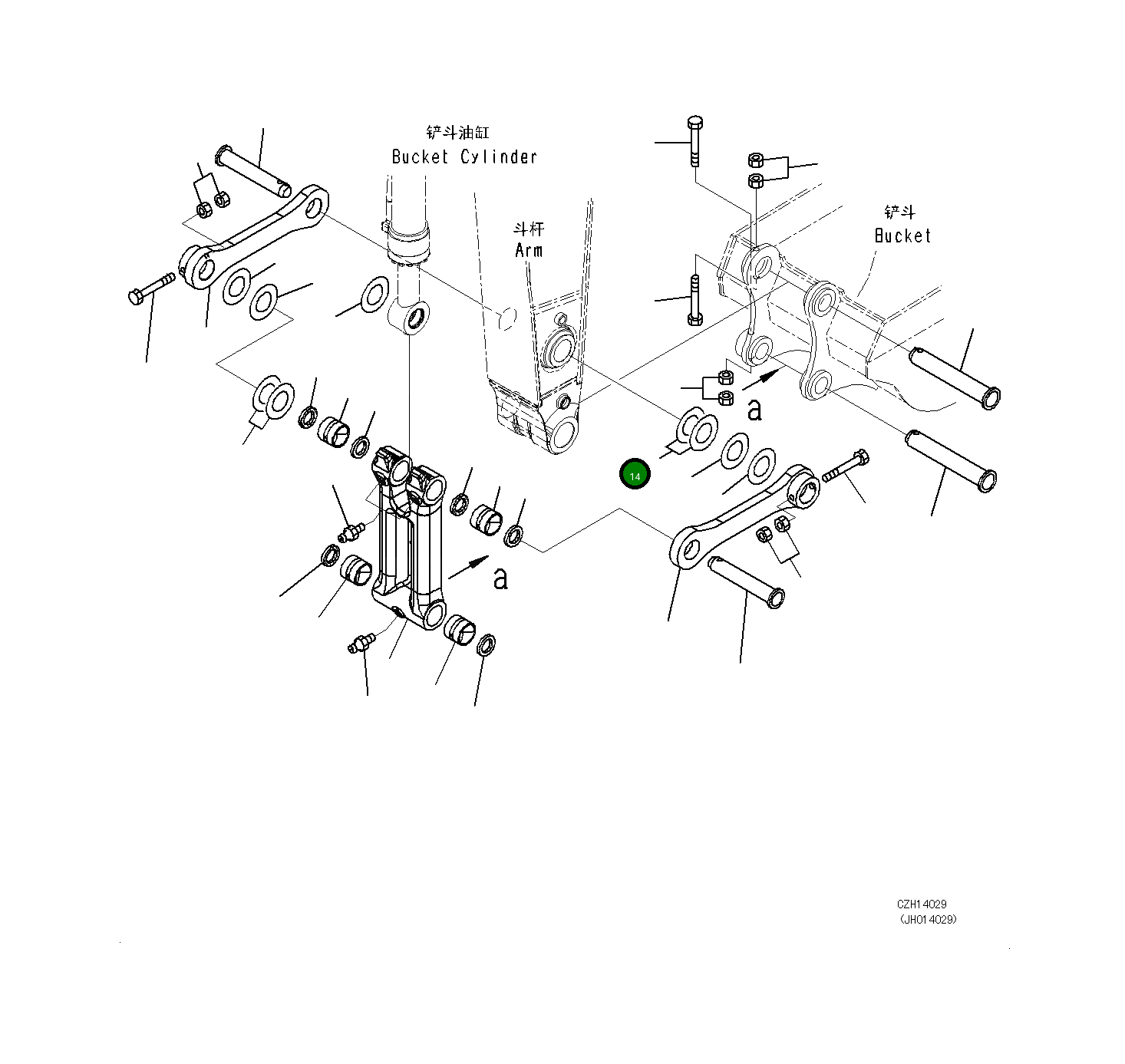 Болт 775-939-7110 Komatsu