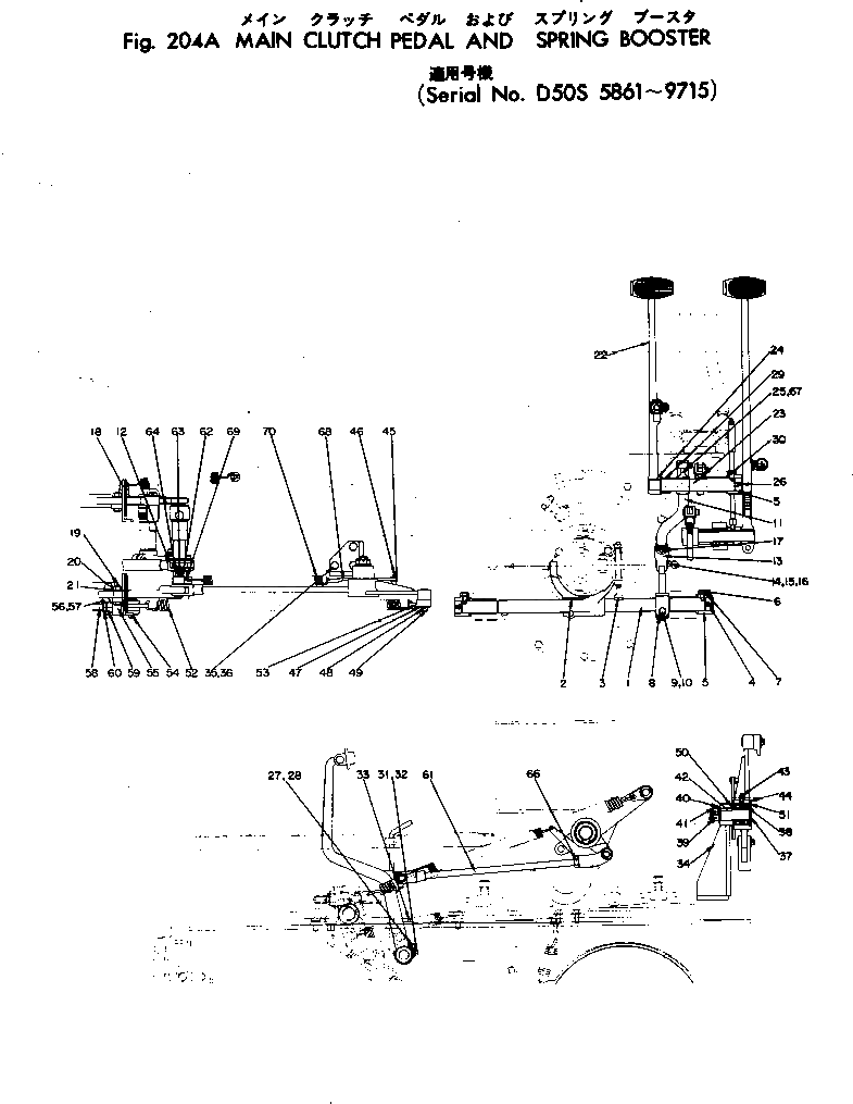 Кольцо D50S-F146  Komatsu