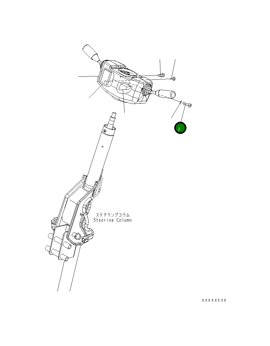 Болт 3EB-55-32290 Komatsu